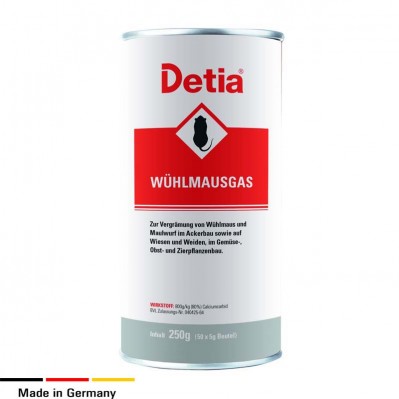 DETIA WÜHLMAUSGAS nuo kurmių ir pelėnų, 250 g